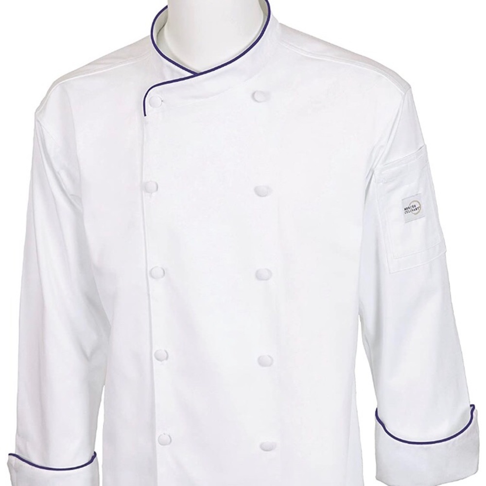 Men’s culinary chef jacket